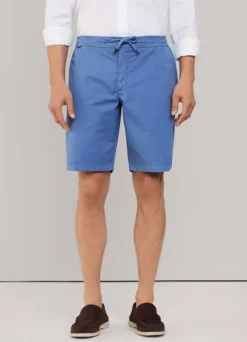 bermuda shorts with drawstring waist