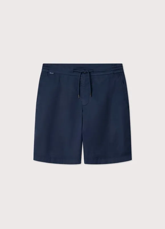 bermuda shorts with drawstring waist