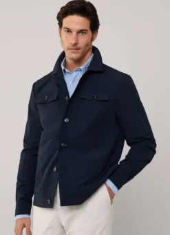 buttoned closure overshirt