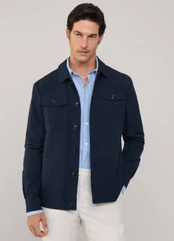 buttoned closure overshirt