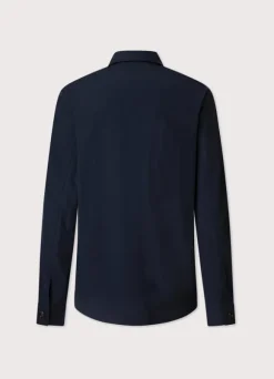 buttoned closure overshirt