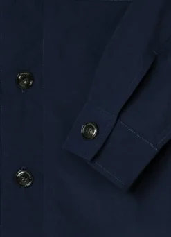 buttoned closure overshirt