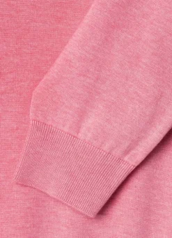 embroidered bird crew neck jumper