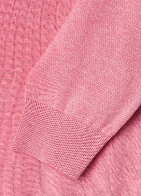 embroidered bird crew neck jumper