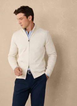 full zip cardigan