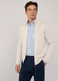 full zip cardigan