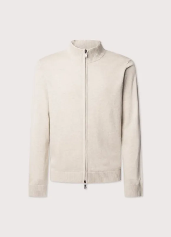 full zip cardigan