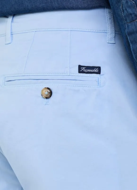 garment dyed stretch bermuda shorts