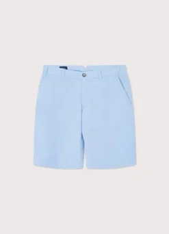 garment dyed stretch bermuda shorts