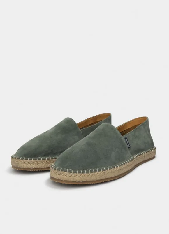 leather espadrilles