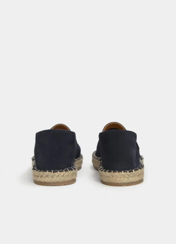 leather espadrilles