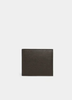 leather folding wallet