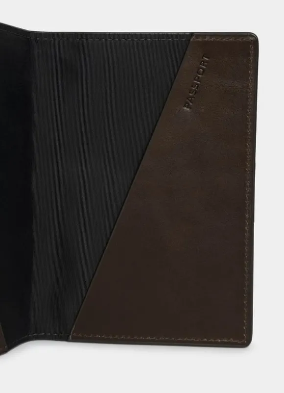 leather passport cover
