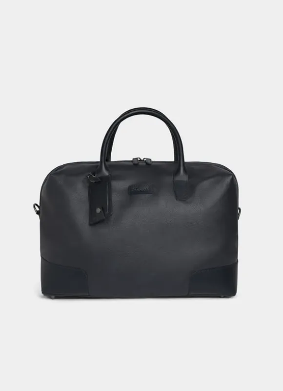 leather travel bag