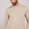 merino wool crew neck jumper
