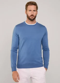 merino wool crew neck jumper