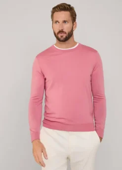 merino wool crew neck jumper