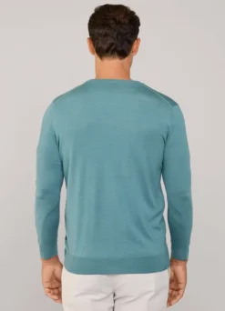 merino wool crew neck jumper