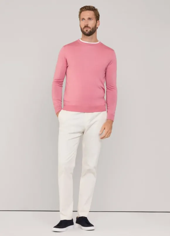 merino wool crew neck jumper