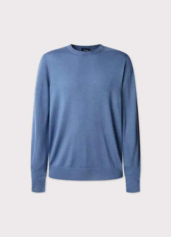 merino wool crew neck jumper