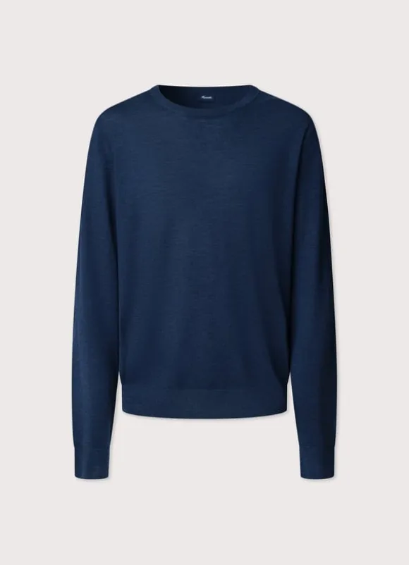 merino wool crew neck jumper