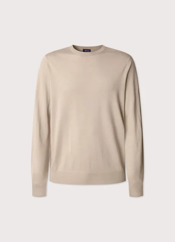 merino wool crew neck jumper