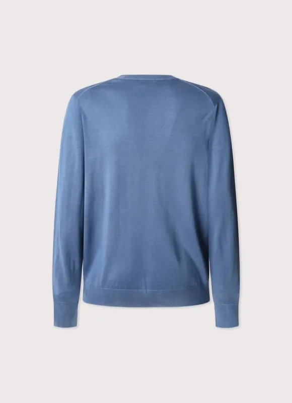 merino wool crew neck jumper