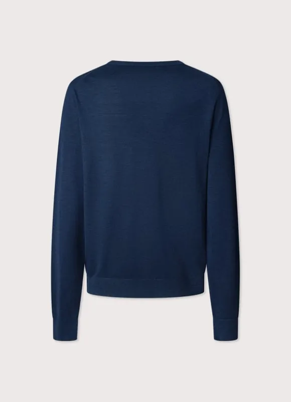 merino wool crew neck jumper