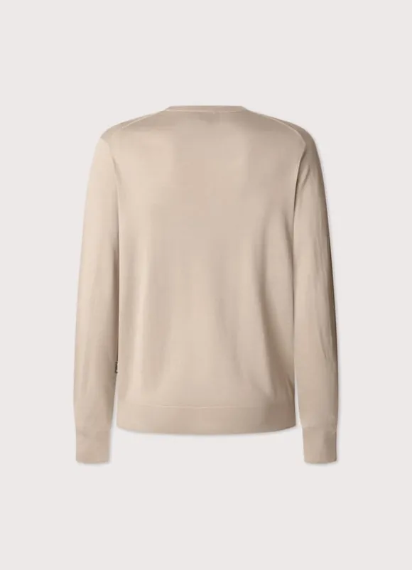 merino wool crew neck jumper