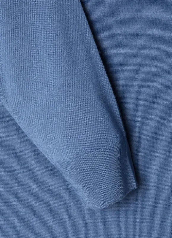 merino wool crew neck jumper