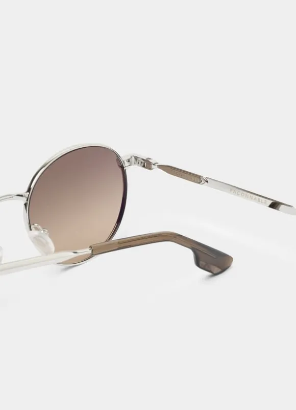 metallic sunglasses