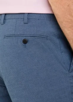micro check stretch bermuda shorts
