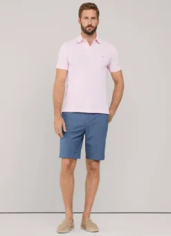 micro check stretch bermuda shorts