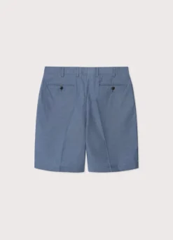 micro check stretch bermuda shorts