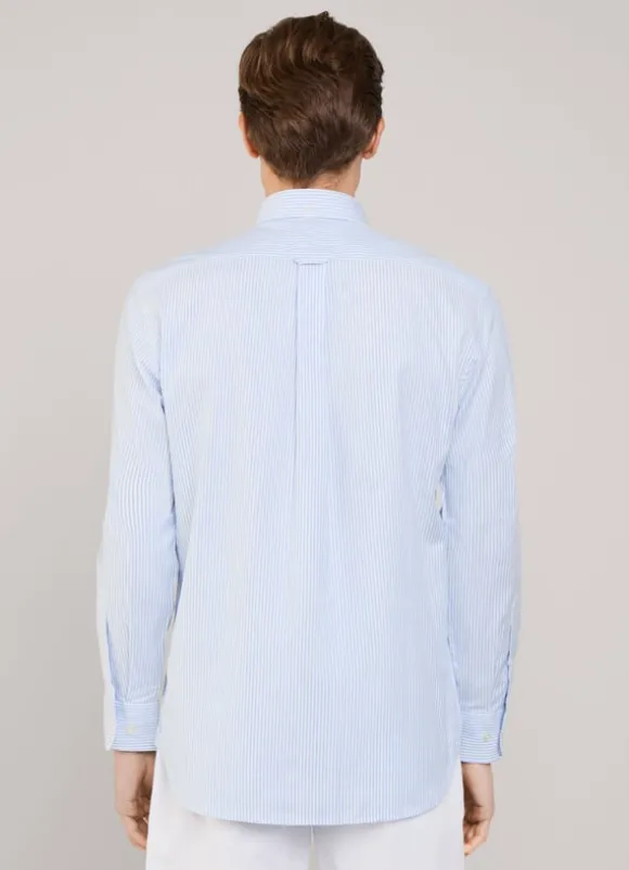 regular fit bengal striped oxford shirt