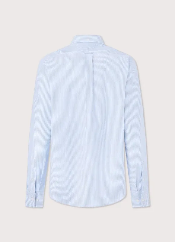 regular fit bengal striped oxford shirt