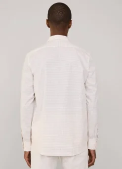 regular fit check poplin shirt
