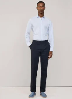regular fit check poplin shirt