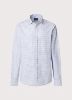 regular fit check poplin shirt