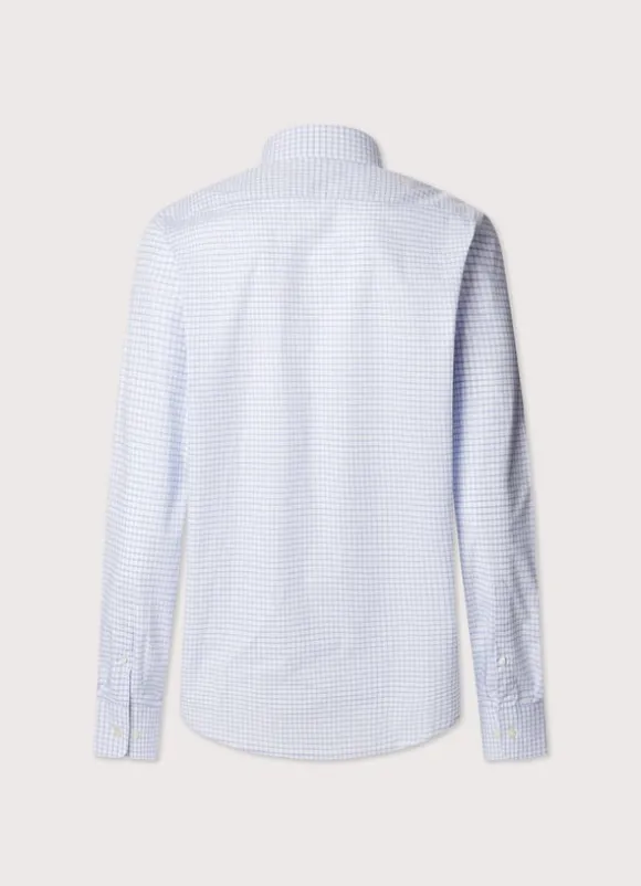 regular fit check poplin shirt