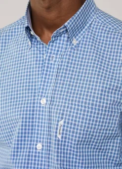 regular fit check shirt