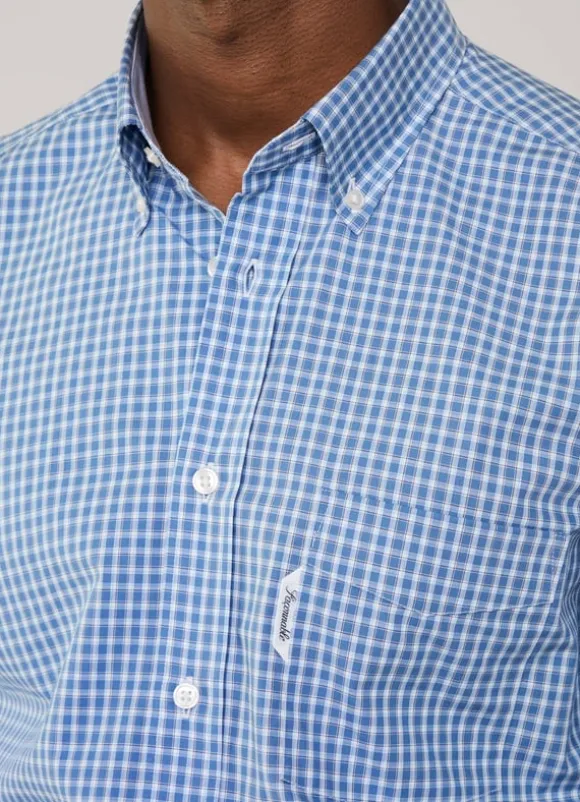 regular fit check shirt