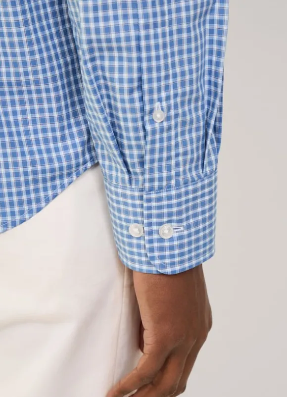 regular fit check shirt