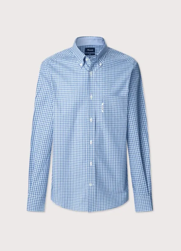 regular fit check shirt