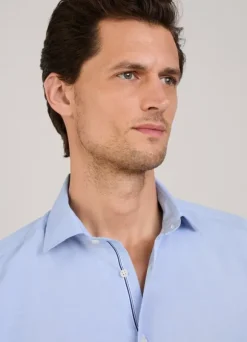 regular fit dobby shirt