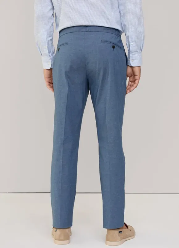 regular fit drawstring trousers