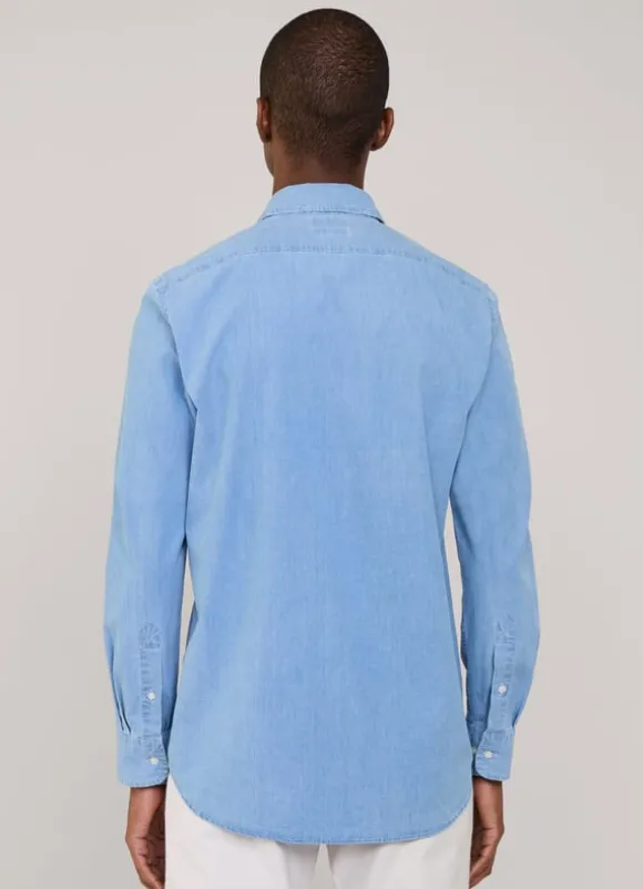 regular fit fil-a-fil shirt