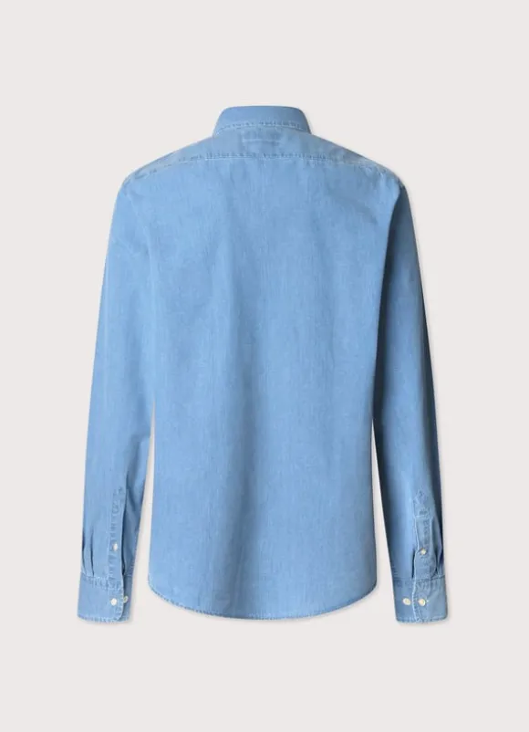 regular fit fil-a-fil shirt