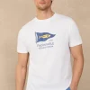 regular fit flag t-shirt