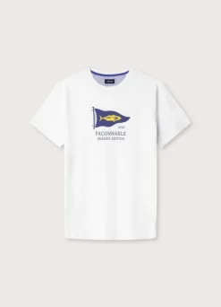 regular fit flag t-shirt